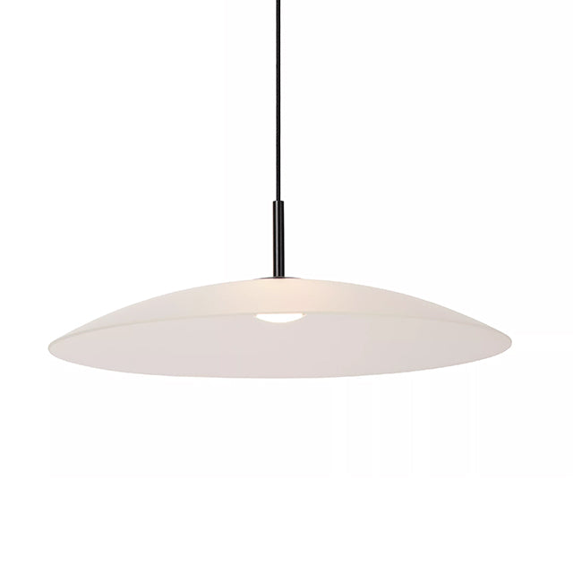 Lámpara colgante vidrio opal dimeable Ø 60 cm LED 18,6 W - LULC0304