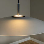 Lámpara colgante vidrio opal dimeable Ø 60 cm LED 18,6 W - LULC0304