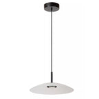 Lámpara colgante vidrio opal dimeable Ø 40 cm LED 11 W  - LULC0305