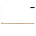 Lámpara colgante lineal aluminio taupe 36W LED - LULC0308