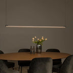 Lámpara colgante lineal aluminio taupe 36W LED - LULC0308