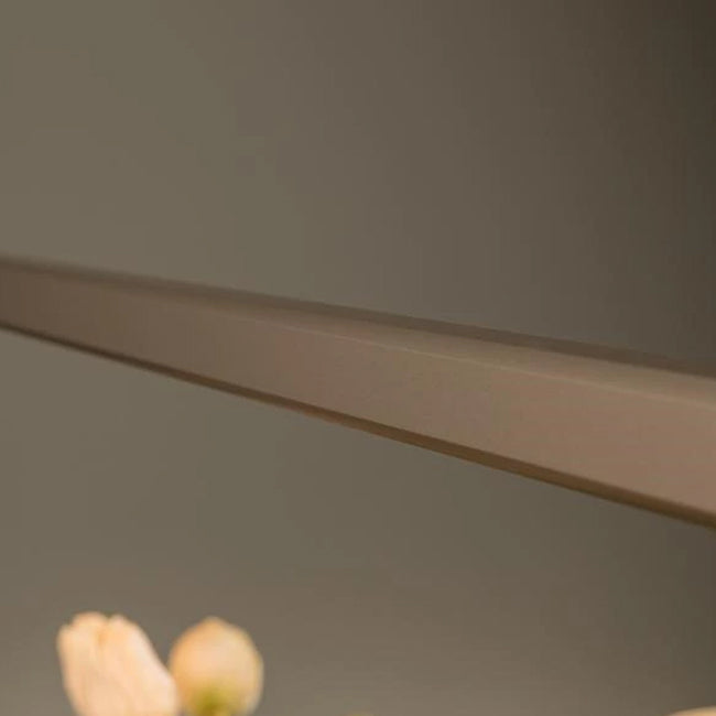 Lámpara colgante lineal aluminio taupe 36W LED - LULC0308