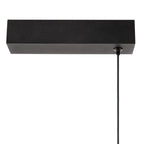 Lámpara colgante lineal aluminio taupe 36W LED - LULC0308
