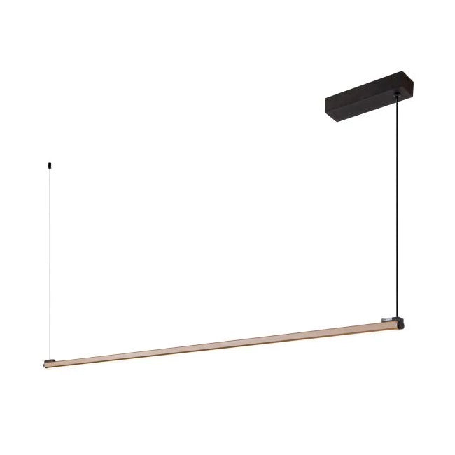 Lámpara colgante lineal aluminio taupe 36W LED - LULC0308