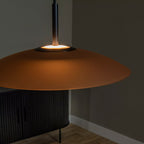 Lámpara colgante vidrio dimeable ámbar Ø 40 cm 11W 2700K LED - LULC0325