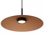 Lámpara colgante vidrio dimeable ámbar Ø 40 cm 11W 2700K LED - LULC0325
