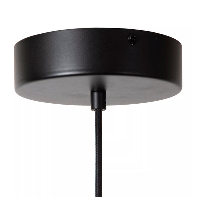 Lámpara colgante vidrio dimeable ámbar Ø 40 cm 11W 2700K LED - LULC0325