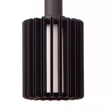 Cargar imagen en el visor de la galería, Lámpara colgante aluminio negro Ø15 cm E27 - LULC0328
