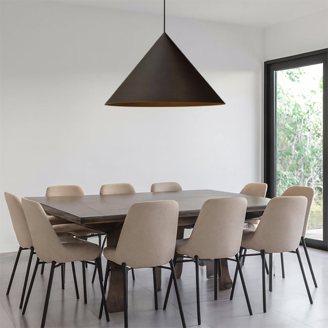 Lámpara colgante hierro gris Ø 60 cm E27 - LULC0333