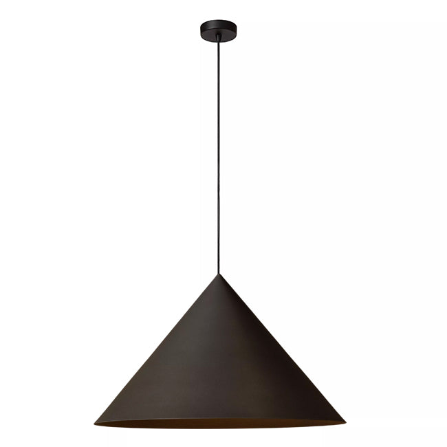 Lámpara colgante hierro gris Ø 60 cm E27 - LULC0333