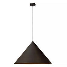 Cargar imagen en el visor de la galería, Lámpara colgante hierro gris Ø 60 cm E27 - LULC0333
