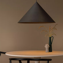 Cargar imagen en el visor de la galería, Lámpara colgante hierro gris Ø 60 cm E27 - LULC0333
