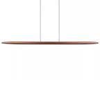 Lámpara colgante  madera ligera dimeable  1,80x 1,50m 28W LED - LULC0337
