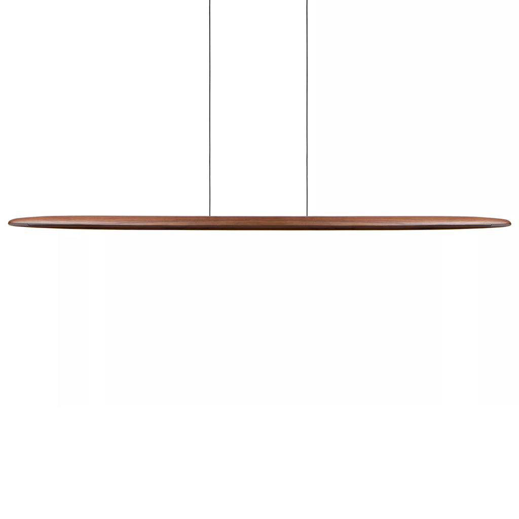 Lámpara colgante  madera ligera dimeable  1,80x 1,50m 28W LED - LULC0337