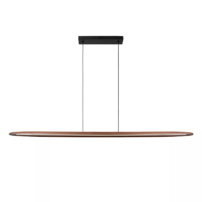 Lámpara colgante  madera ligera dimeable  1,80x 1,50m 28W LED - LULC0337