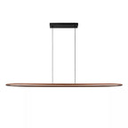 Lámpara colgante  madera ligera dimeable  1,80x 1,50m 28W LED - LULC0337
