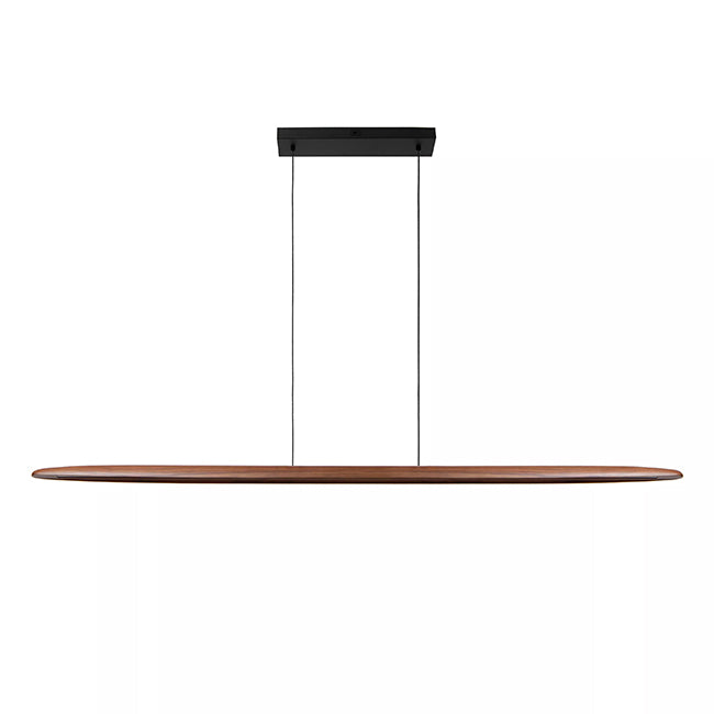 Lámpara colgante  madera ligera dimeable  1,80x 1,50m 28W LED - LULC0337