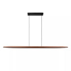 Lámpara colgante  madera ligera dimeable  1,80x 1,50m 28W LED - LULC0337