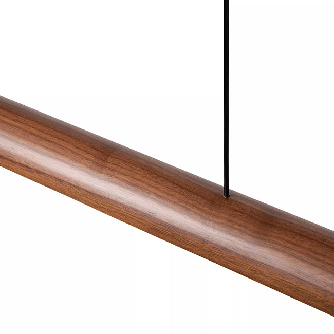 Lámpara colgante  madera ligera dimeable  1,80x 1,50m 28W LED - LULC0337
