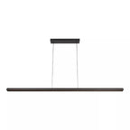 Lámpara colgante  madera negro dimeable  1,80x 1,50 xm 28W LED  - LULC0344