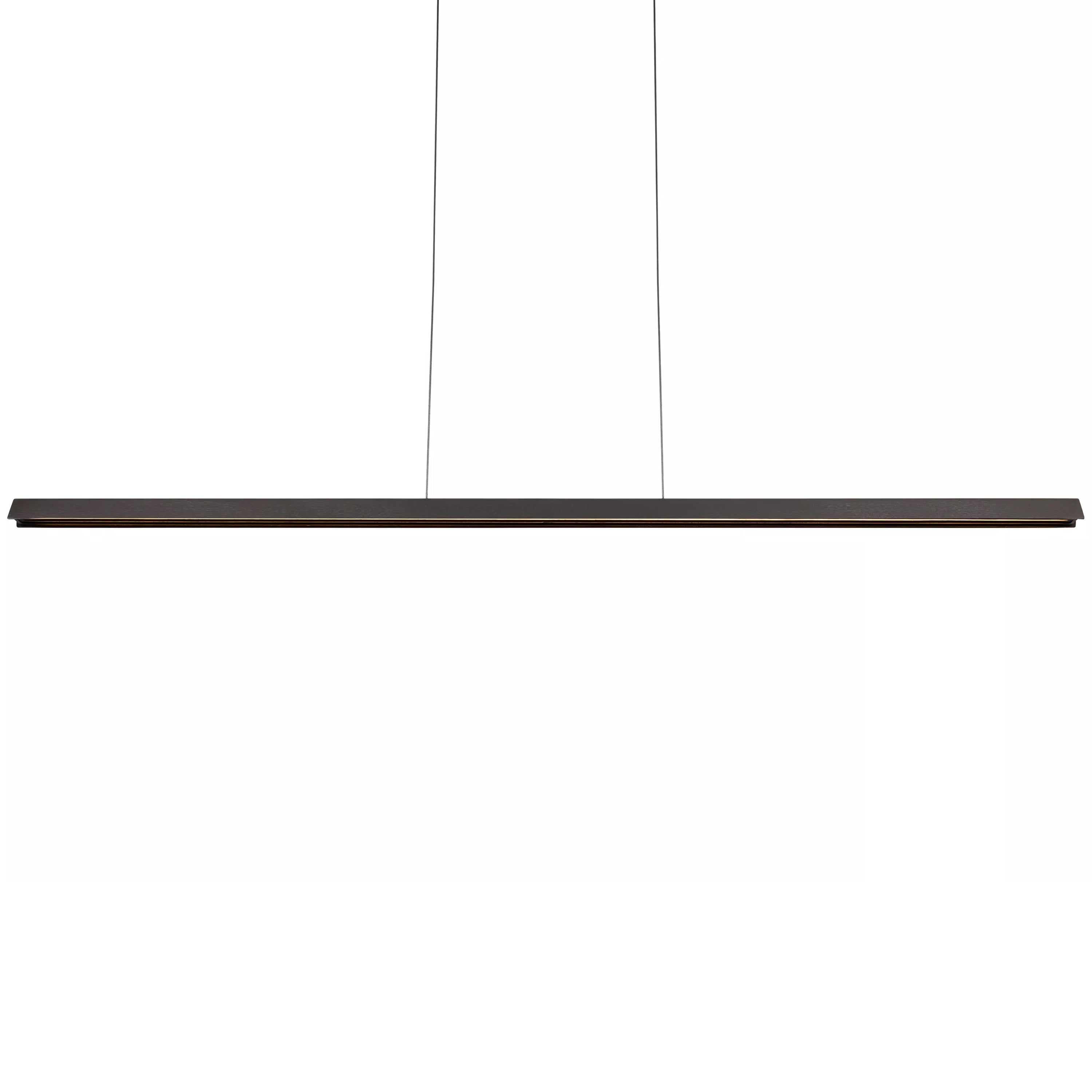 Lámpara colgante  madera negro dimeable  1,80x 1,50 xm 28W LED  - LULC0344
