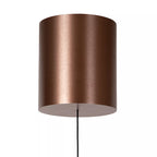 Lámpara colgante alumino café con sensor de movimiento Ø 80 cm 50W LED - LULC0345