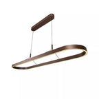 Lámpara colgante aluminio marrón oxido 1,50 cm 2x40W - LULC0346