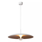 Lámpara colgante aluminio blanco oro mate Ø60 cm 16w LED - LULC0347