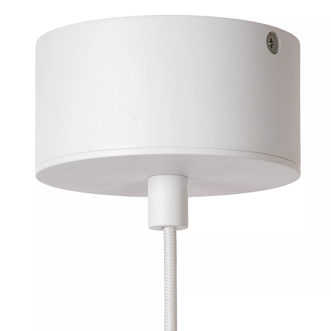 Lámpara colgante aluminio blanco oro mate Ø60 cm 16w LED - LULC0347