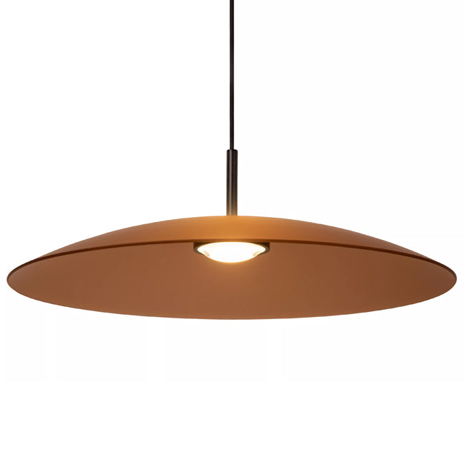 Lámpara colgante vidrio dimeable ámbar Ø 60 cm 18,6 W 2700K- LULC0348