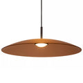 Lámpara colgante vidrio dimeable ámbar Ø 60 cm 18,6 W 2700K- LULC0348