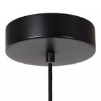 Lámpara colgante vidrio dimeable ámbar Ø 60 cm 18,6 W 2700K- LULC0348