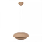 Lámpara colgante metal taupe Ø40 cm E27 - LULC0355