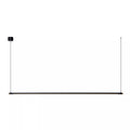 Lámpara colgante aluminio negro oro 2.50 cm 24W LED  - LULC0356