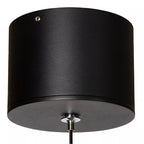 Lámpara colgante aluminio negro oro 2.50 cm 24W LED  - LULC0356