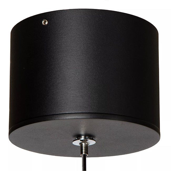 Lámpara colgante aluminio negro oro 2.50 cm 24W LED  - LULC0356