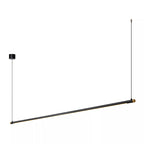 Lámpara colgante aluminio negro oro 2.50 cm 24W LED  - LULC0356