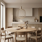 Lámpara colgante metal taupe Ø40x42cm GU10 - LULC0359