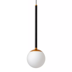 Lámpara acrílico aluminio Ø9,9x169,7 cm LED 7W 2200K -  LULC0365