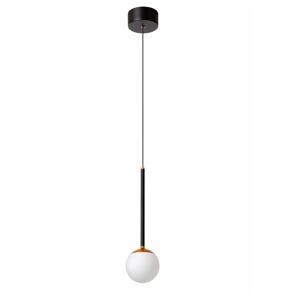 Lámpara acrílico aluminio Ø9,9x169,7 cm LED 7W 2200K -  LULC0365