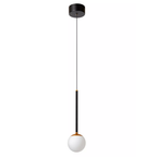 Lámpara acrílico aluminio Ø9,9x169,7 cm LED 7W 2200K -  LULC0365