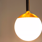 Lámpara acrílico aluminio Ø9,9x169,7 cm LED 7W 2200K -  LULC0365
