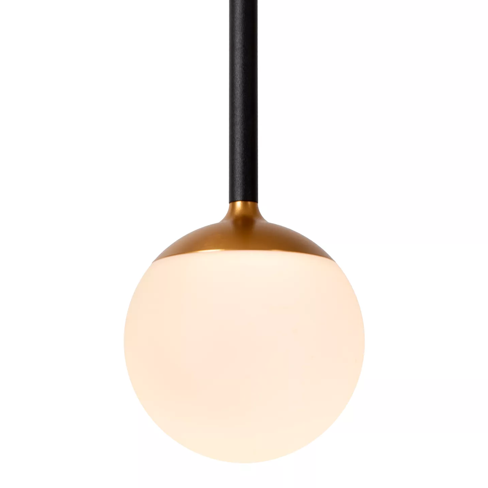 Lámpara acrílico aluminio Ø9,9x169,7 cm LED 7W 2200K -  LULC0365