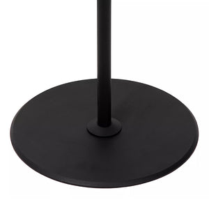 Lámpara de pie metal negro Ø22x14 cm 2 luces GU10 - LULP0070