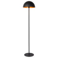 Lámpara de pie acero negro Ø35x160 cm E27 - LULP0072