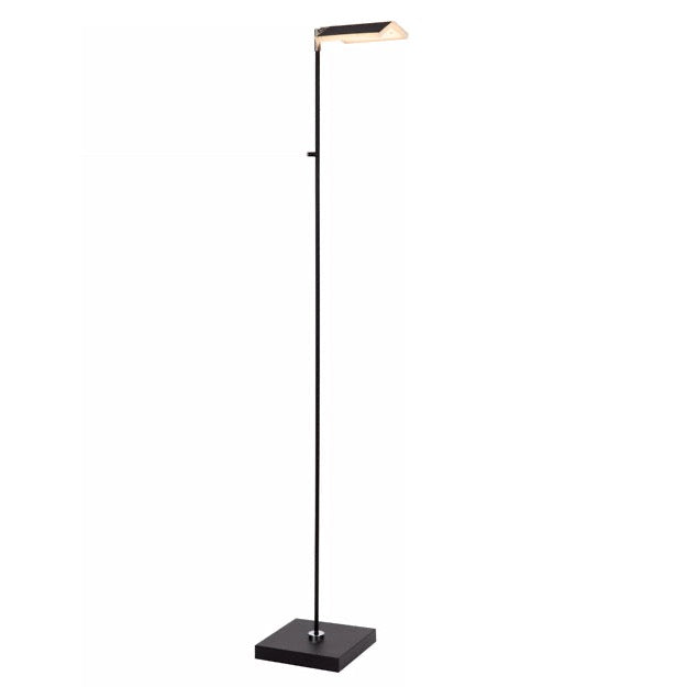 Lámpara de pie metal negro 20x1,40 cm LED 12W - LULP0078