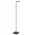 Lámpara de pie metal negro 20x1,40 cm LED 12W - LULP0078