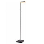 Lámpara de pie metal negro 20x1,40 cm LED 12W - LULP0078