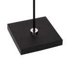 Lámpara de pie metal negro 20x1,40 cm LED 12W - LULP0078
