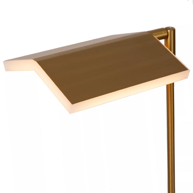 Lámpara de pie metal oro mate 20x14,0 cm LED 12W - LULP0079